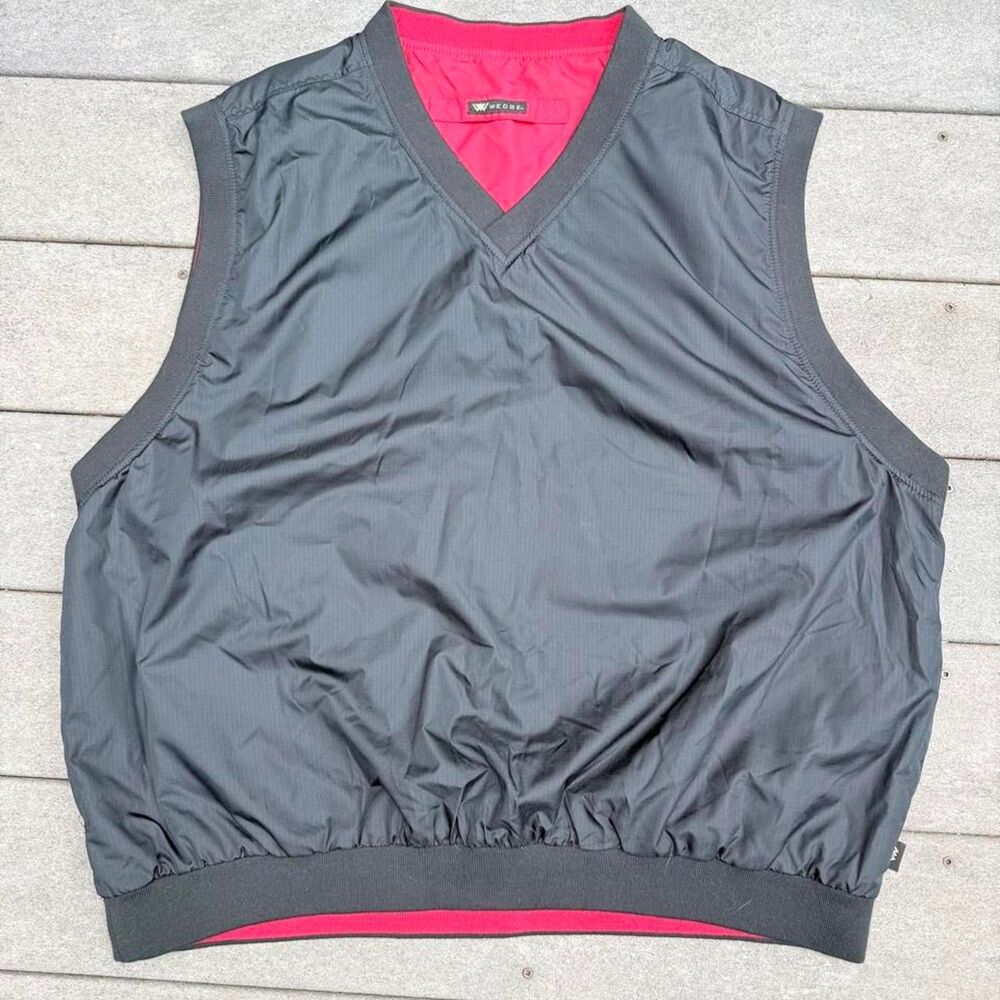 Unbranded Men's Black and Grey Gilet